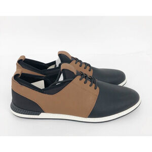 ALDO Men's Chase Casual Sneakers 12 Tan Black Leather Lace Up NWOB